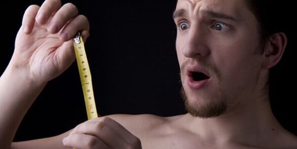 O tamaño do pene pequeno é un problema para os homes